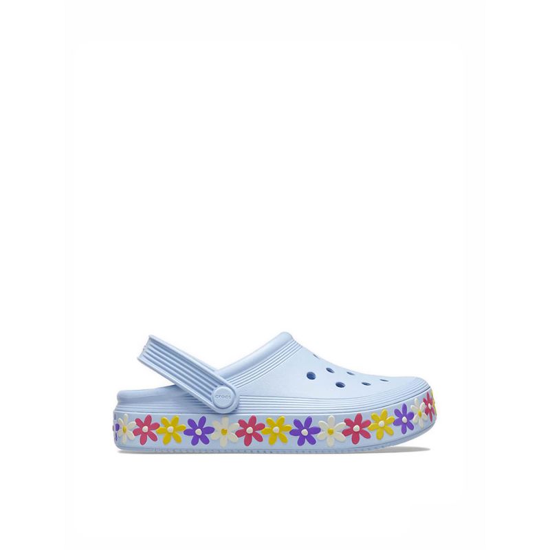 CROCS KIDS OFF COURT DAISY CLOG BLUE CALCITE – Lotsa Shoes