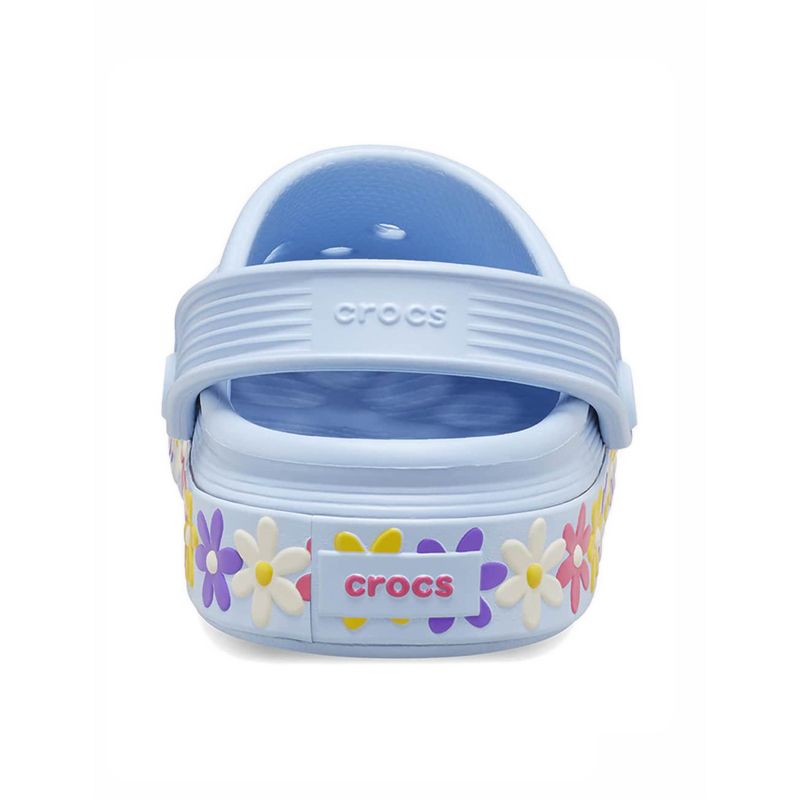 CROCS KIDS OFF COURT DAISY CLOG - BLUE CALCITE
