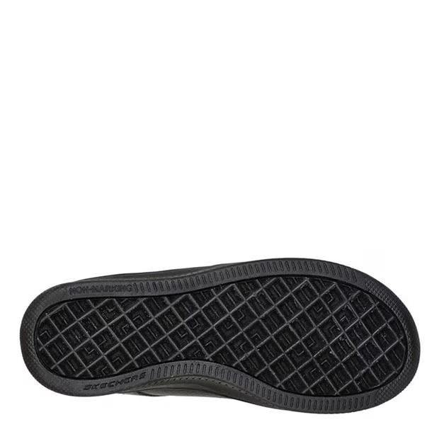 SKECHERS WOMENS SPORT COURT 92 - BLACK/BLACK