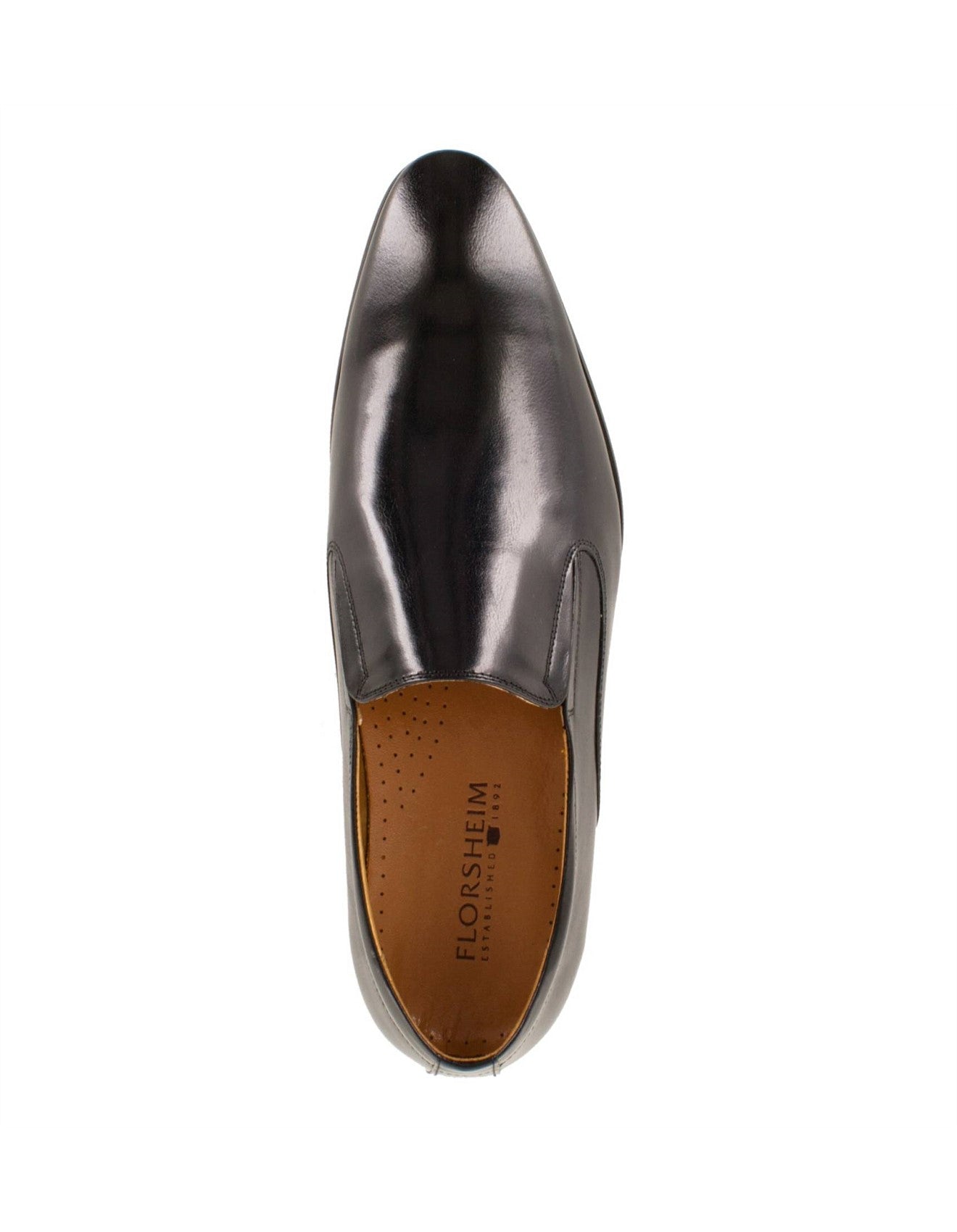 FLORSHEIM VERONA SLIP ON - BLACK