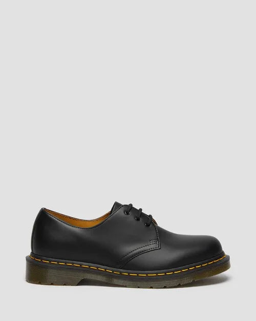 DR MARTENS 1461 SMOOTH LEATHER SHOES - BLACK SMOOTH