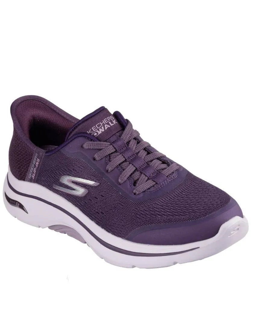 SKECHERS SLIP-INS GO WALK ARCH FIT 2.0 VALENCIA - PLUM