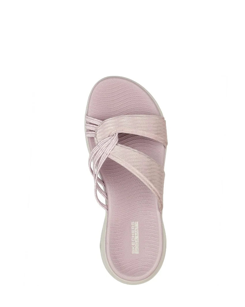 SKECHERS WOMENS ON THE GO 600 GRACEFUL - MAUVE