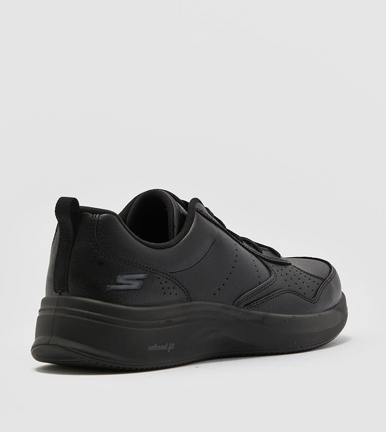 SKECHERS WOMENS GO WALK STEADY - BLACK