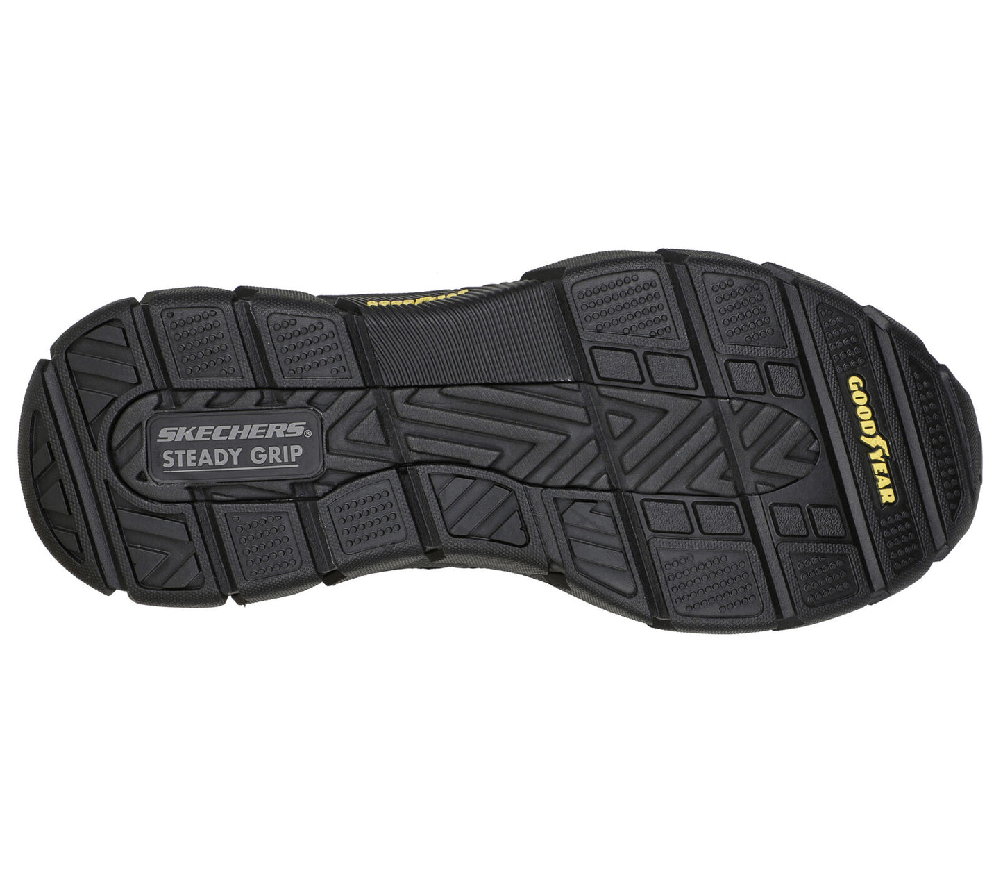 SKECHERS MENS RESPECTED EDGEMERE - BLACK