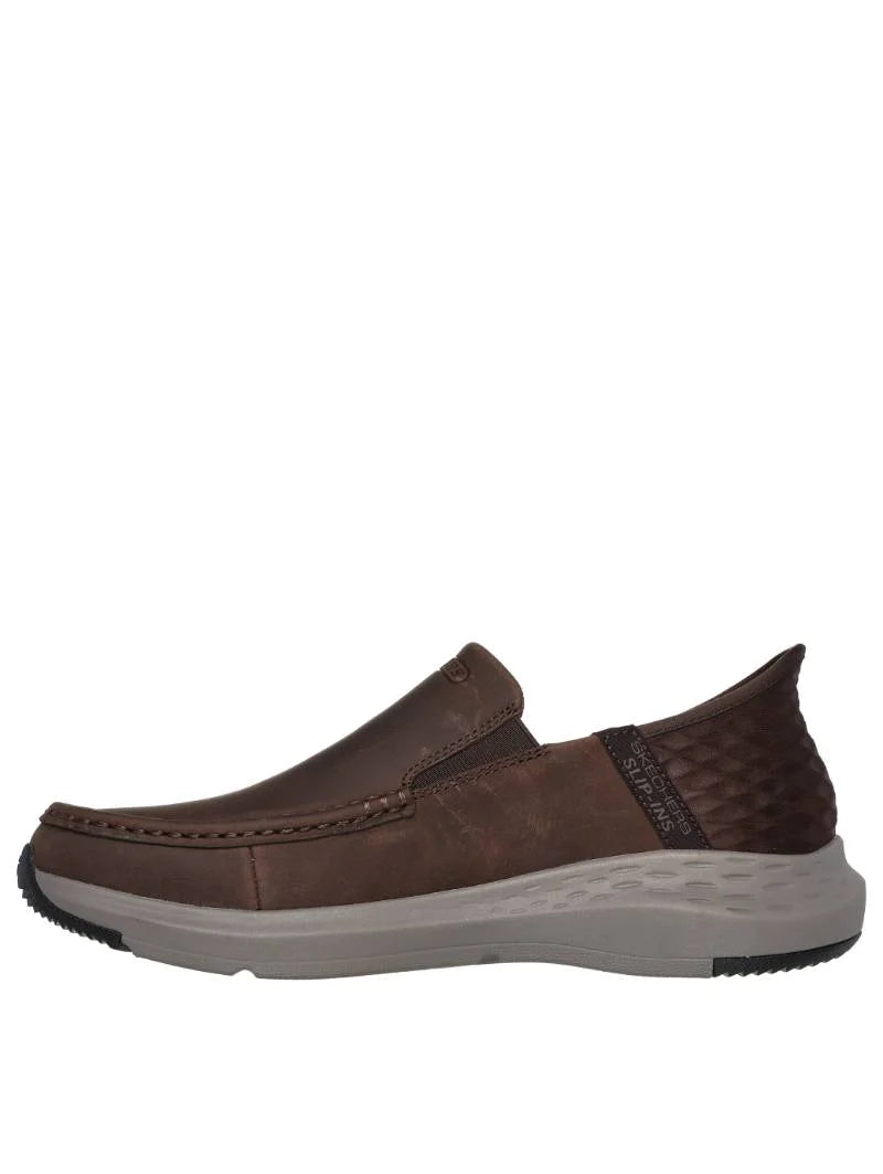 SKECHERS MENS PARSON OSWIN - COCOA