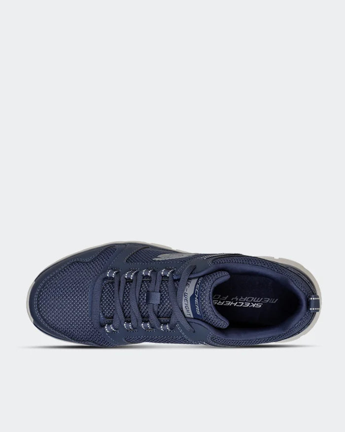 SKECHERS MENS TRACK KNOCKHILL - NAVY