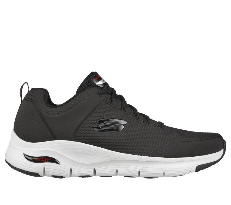 SKECHERS ARCH FIT TITAN - BLACK WHITE