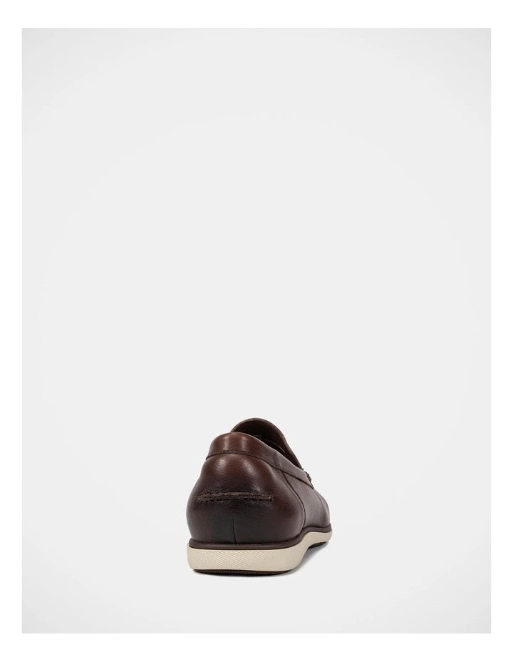 HUSH PUPPIES STEP - CHOCOLATE