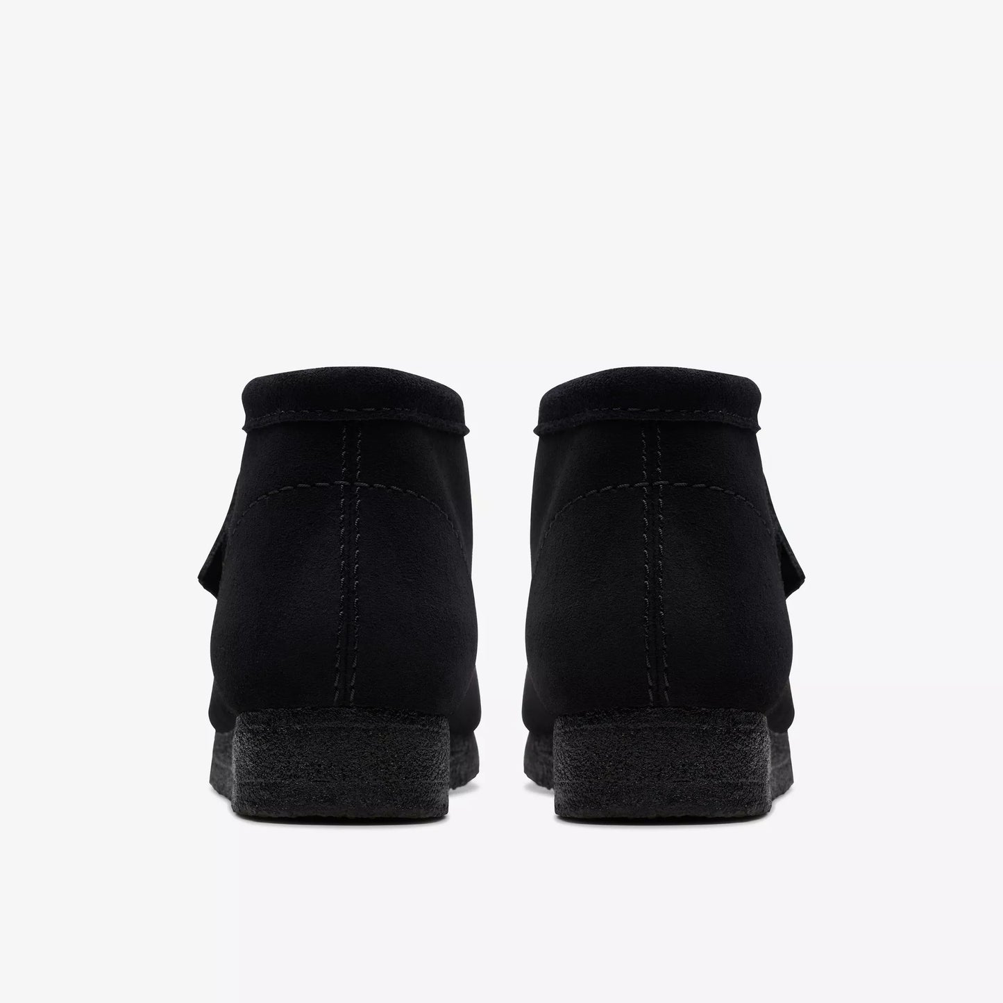 CLARKS WALLABEE BOOT - BLACK SUEDE