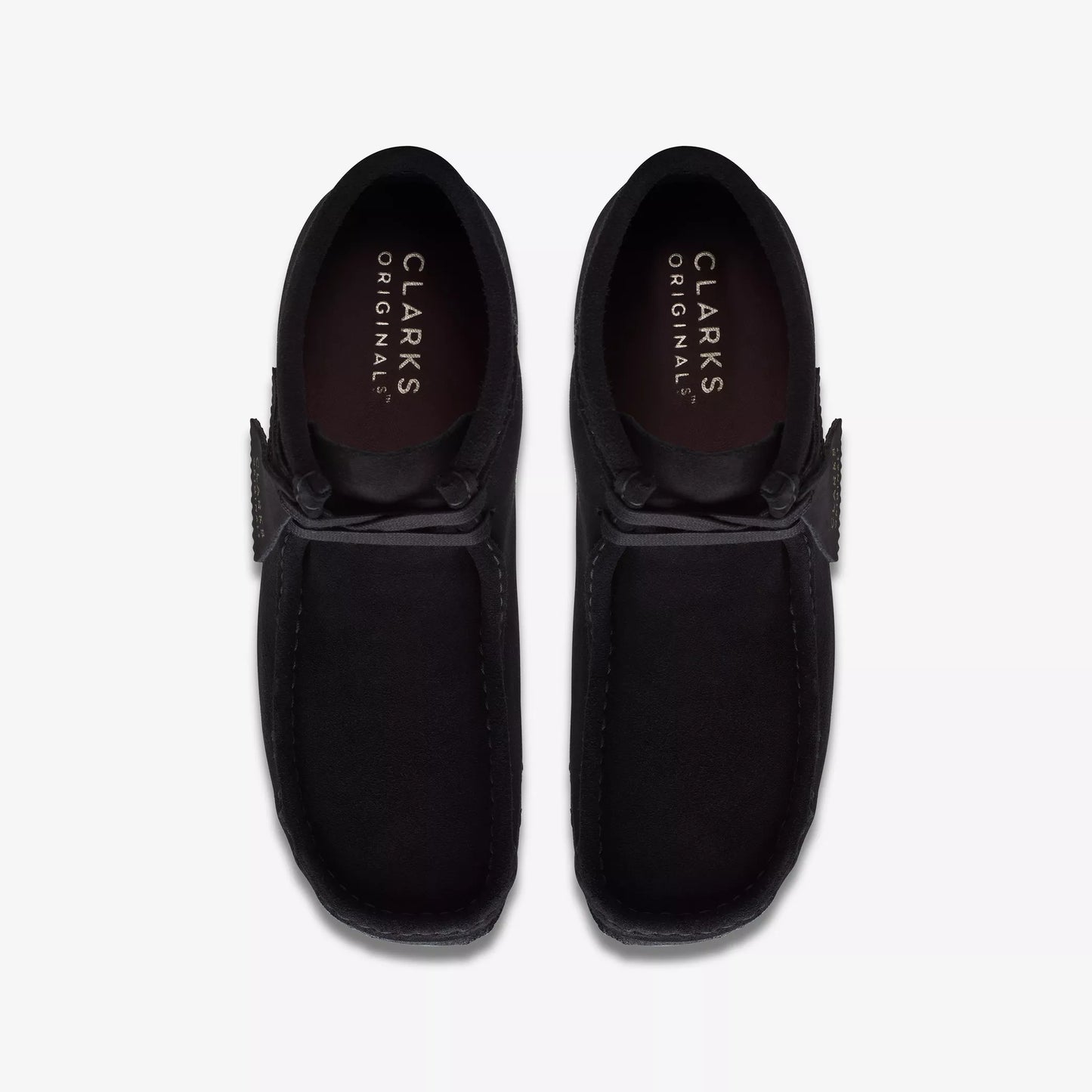 CLARKS WALLABEE BOOT - BLACK SUEDE
