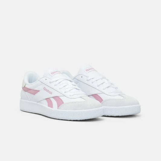 REEBOK WOMENS SMASH EDGE - WHITE/PINK/WHITE