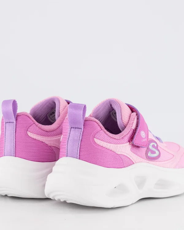 SKECHERS KIDS LIGHTS SOLA GLOW 2.0 - PINK/LAVENDER