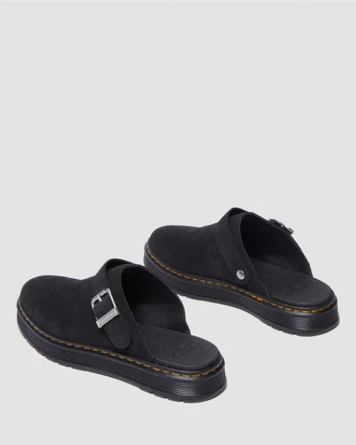 DR MARTENS BROOKLINE SUEDE - BLACK