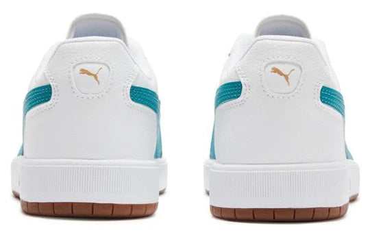 PUMA COURT ULTRA - WHITE/GREEN LAGOON/GOLD