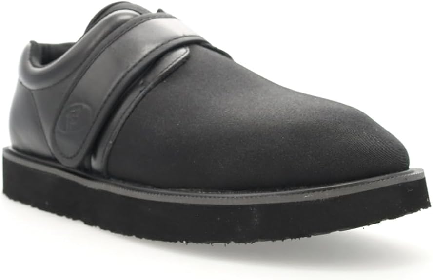 PROPET PEDWALKER 3 *5E WIDE FIT* - BLACK SMOOTH/NYLON