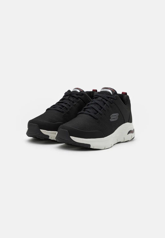 SKECHERS ARCH FIT TITAN - BLACK WHITE