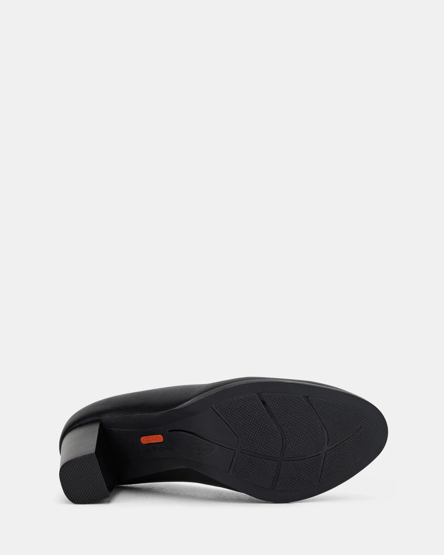 HUSH PUPPIES WOMENS THE TALL PUMP - BLACK