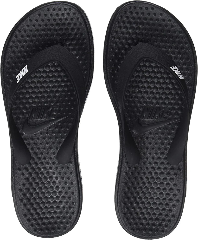 NIKE SOLAY THONG - BLACK/WHITE-BLACK
