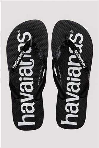 HAVAIANAS TOP LOGO MANIA - PRETO BLACK