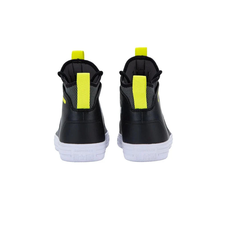 CONVERSE CHUCK TAYLOR ALL STAR ULTRA MID - BLACK/IRON GREY/LASER LEMON