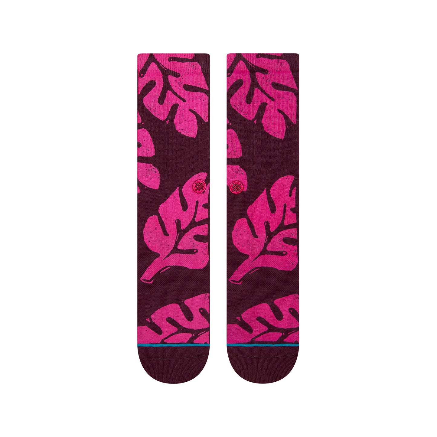 STANCE PLANTASTIC SOCKS - BURGUNDY