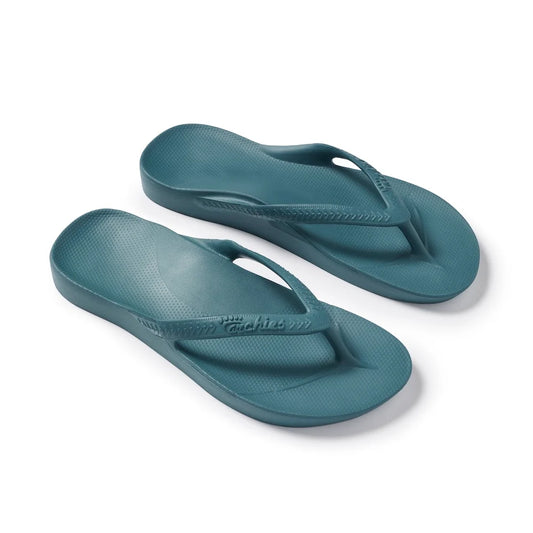 ARCHIES ARCH SUPPORT JANDALS - TEAL