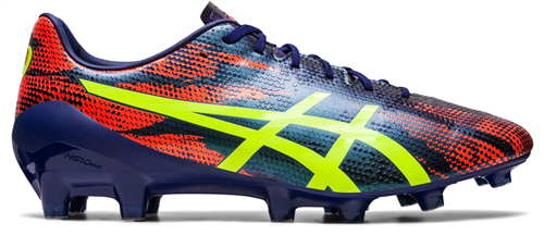 ASICS MENACE 4 L.E DIVE BLUE SAFETY YELLOW Lotsa Shoes