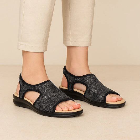 EUROFLEX TUSCANY SANDAL - BLACK
