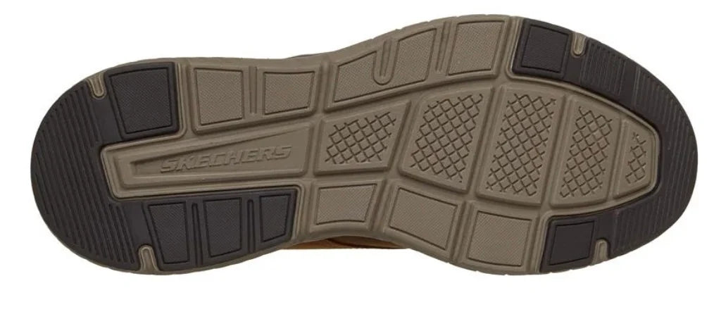 SKECHERS ARCH FIT CROSSER HOLDEN - DARK BROWN