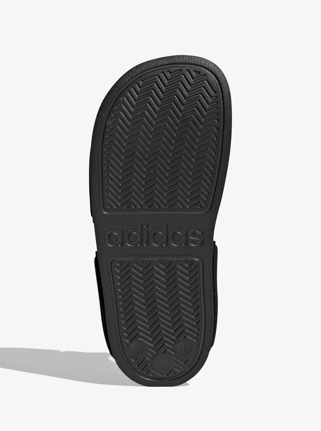 ADIDAS KIDS ADILETTE SANDAL 2 - BLACK/WHITE