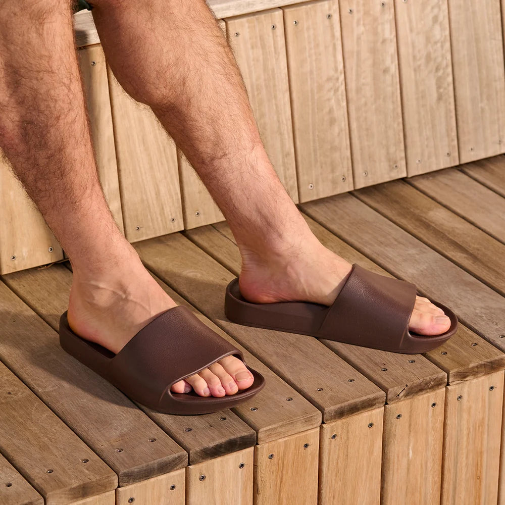 ARCHIES ARCH SUPPORT SLIDES - BROWN