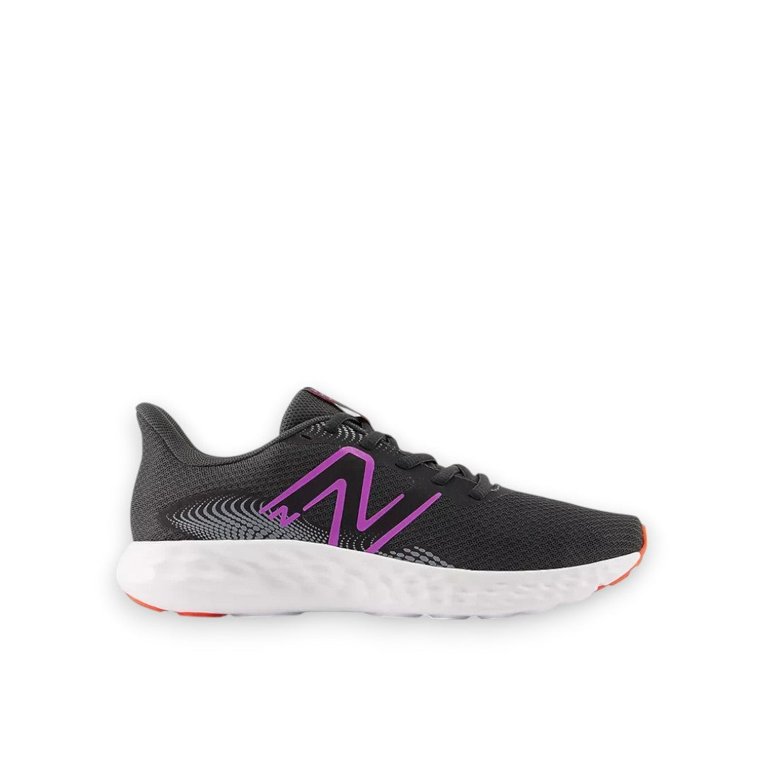 NEW BALANCE WOMENS 411 v3 - BLACK/COSMIC ROSE/ORBIT PINK