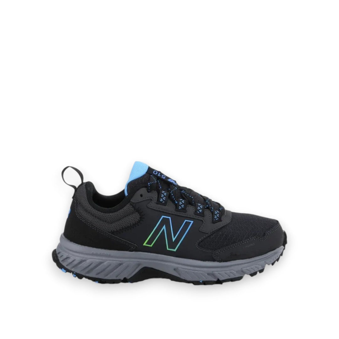 NEW BALANCE WOMENS 510 v5 BLACK/BLUE – Lotsa Shoes