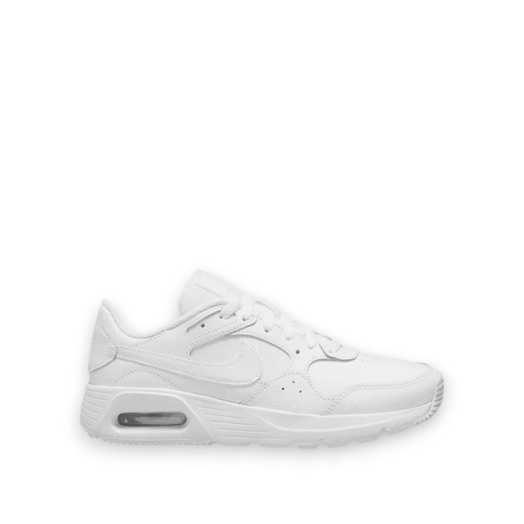 NIKE WOMENS AIR MAX SC LEA - WHITE/WHITE/WHITE