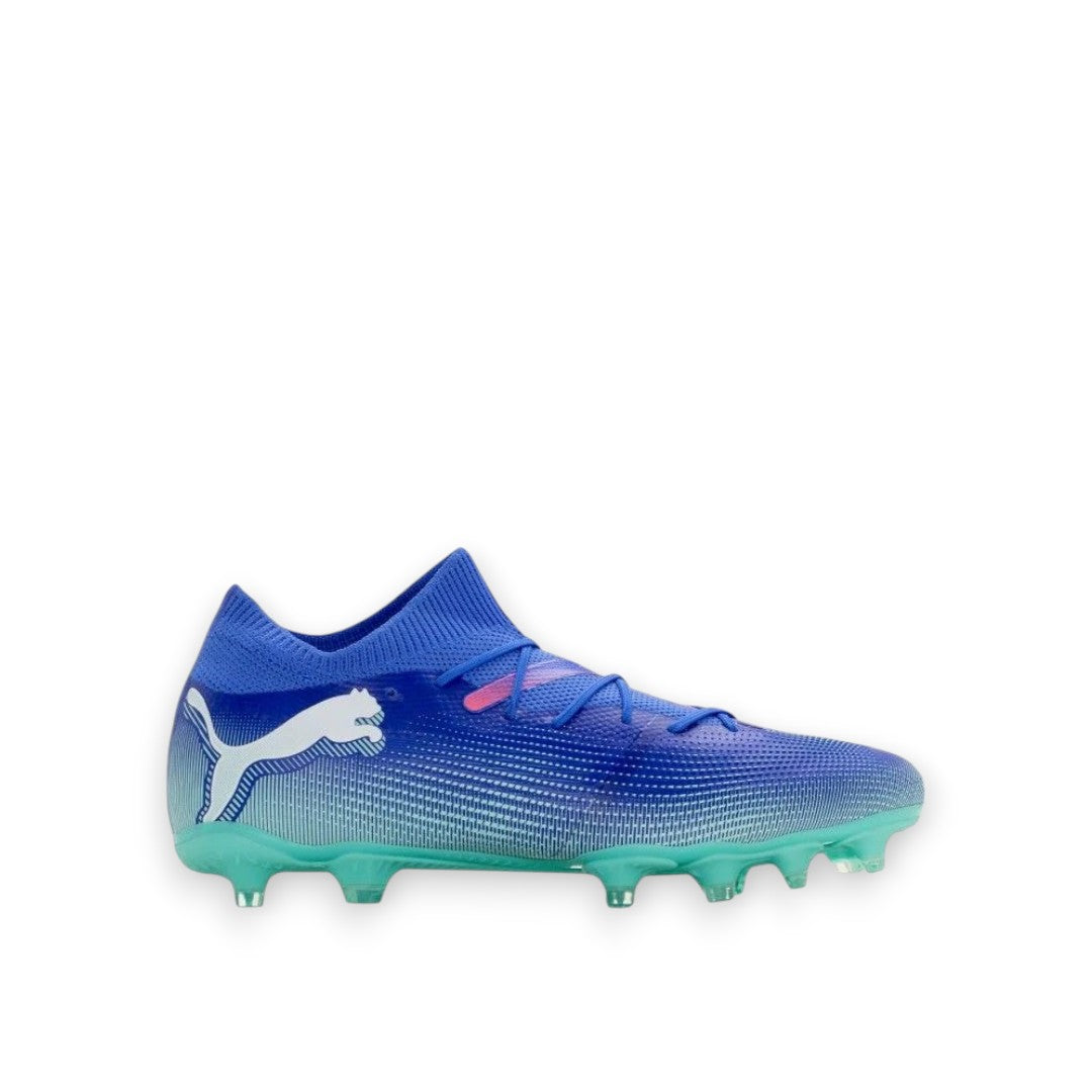PUMA FUTURE 7 MATCH FG/AG - BLUEMAZING/WHITE/ELECTRIC PEPPERMINT
