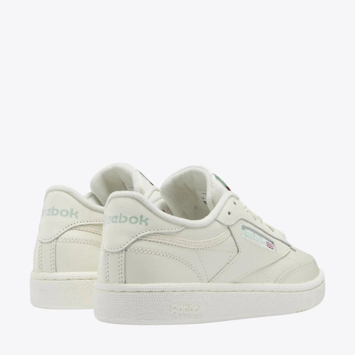 REEBOK WOMENS CLUB C 85 - CHALK/CHALK/SAGE