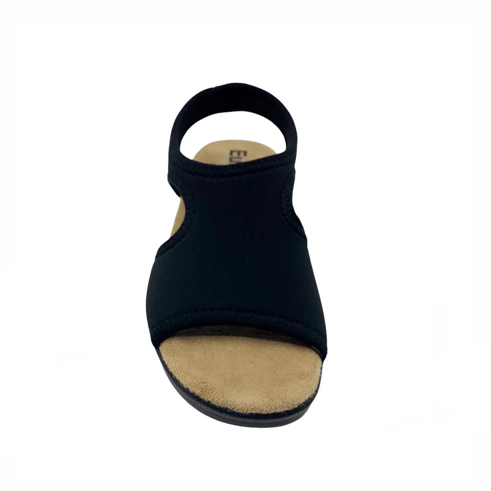 EUROFLEX SICILY SANDAL - BLACK