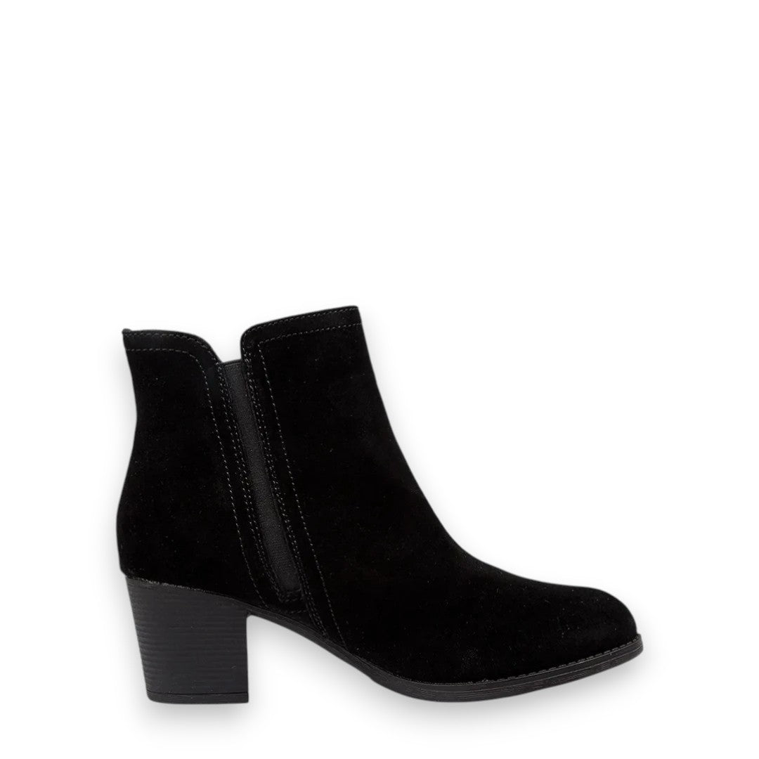 SKECHERS WOMENS TAXI DON'T TRIP - BLACK