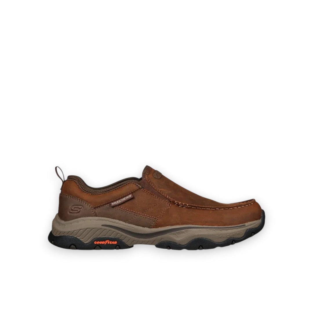 SKECHERS CRASTER MOC RINGO - DARK BROWN