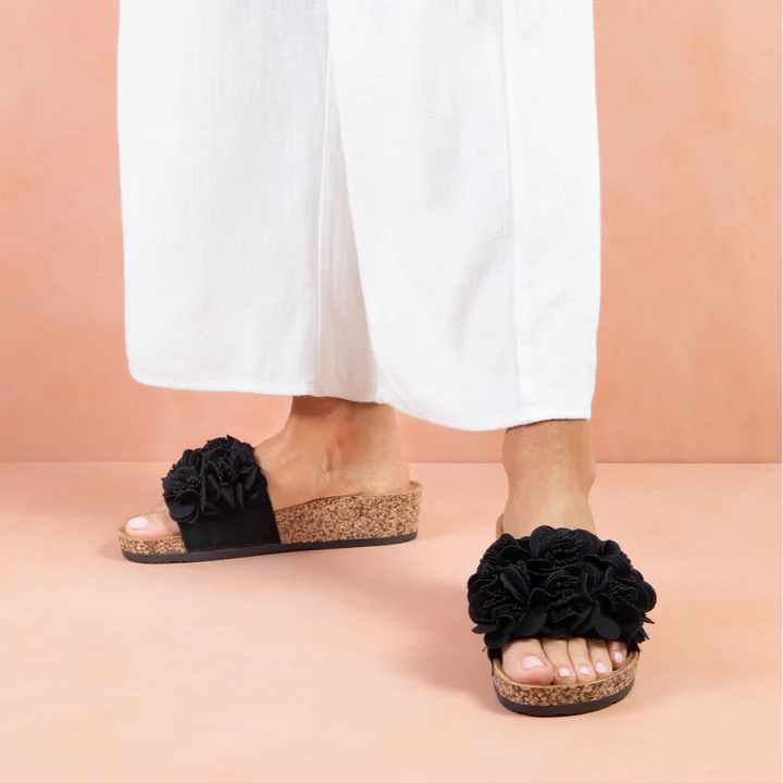 LOS CABOS CORSAGE - BLACK