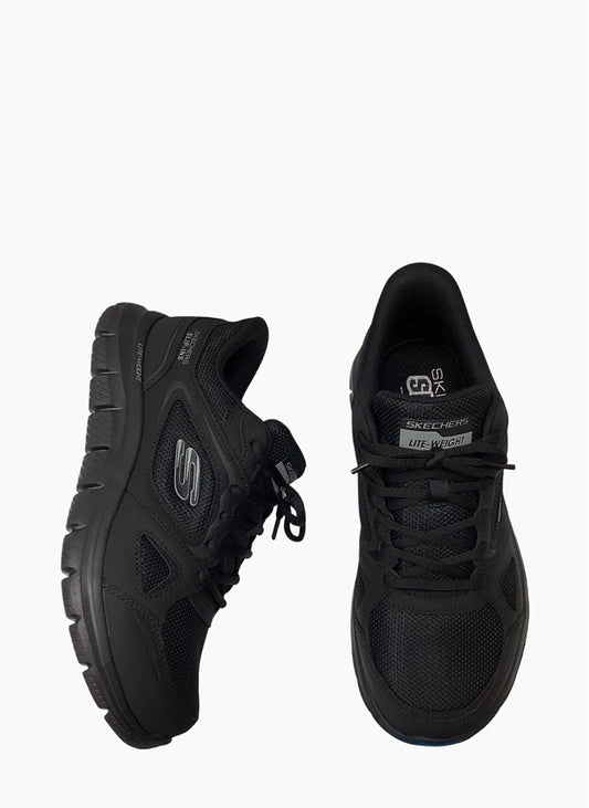 SKECHERS TRACK EZRAL - BLACK