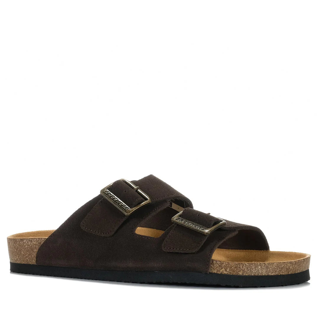 SKECHERS MENS AIDAN LEELAN - CHOCOLATE