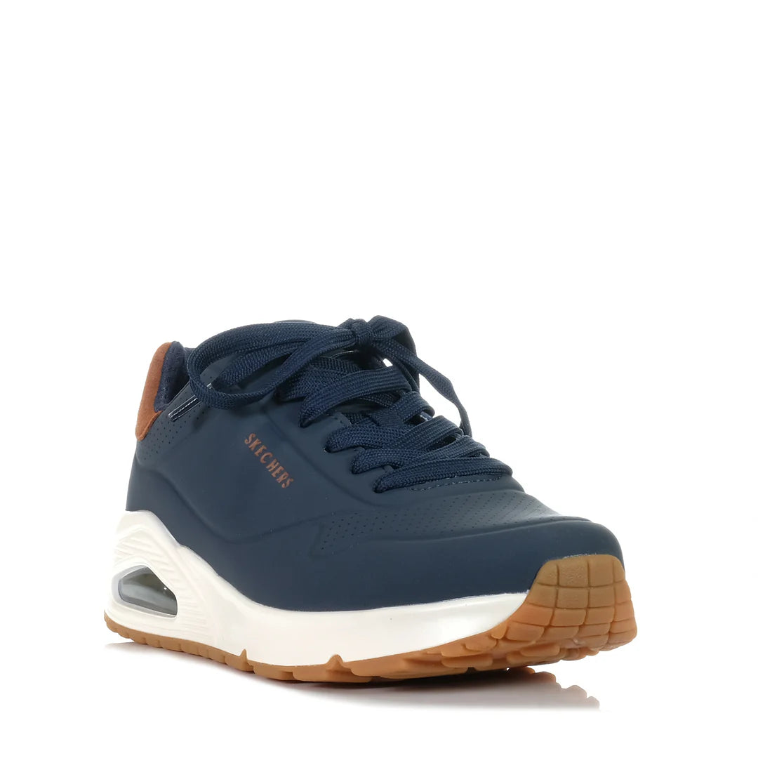 SKECHERS UNO SUITED ON AIR- NAVY