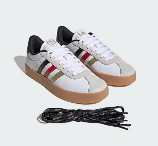 ADIDAS VL COURT 3.0 - Cloud White / Core Black / Gold Metallic