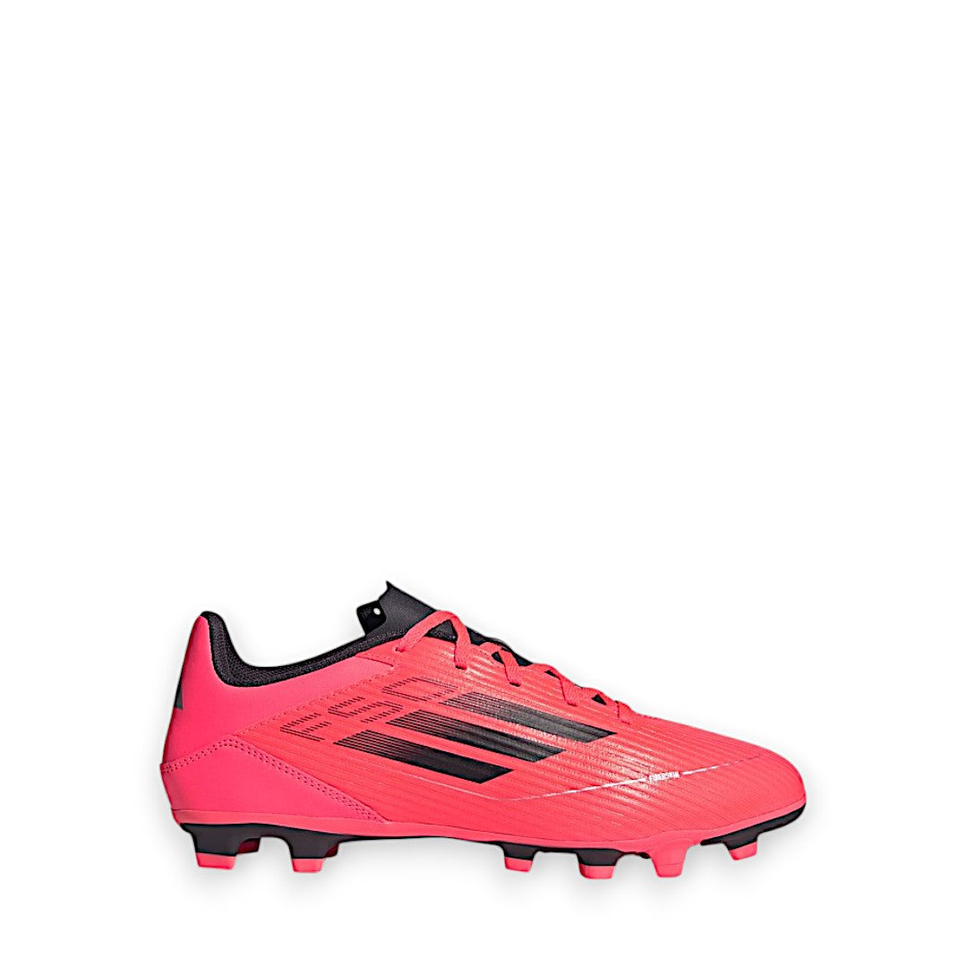 ADIDAS F50 CLUB FXG - Turbo / Aurora Black / Platinum Metallic