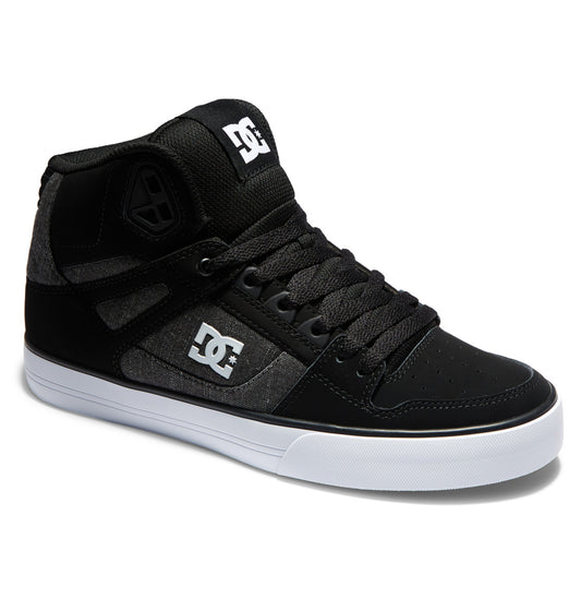 DC PURE HIGH TOP WC - BLACK/BATTLESHIP