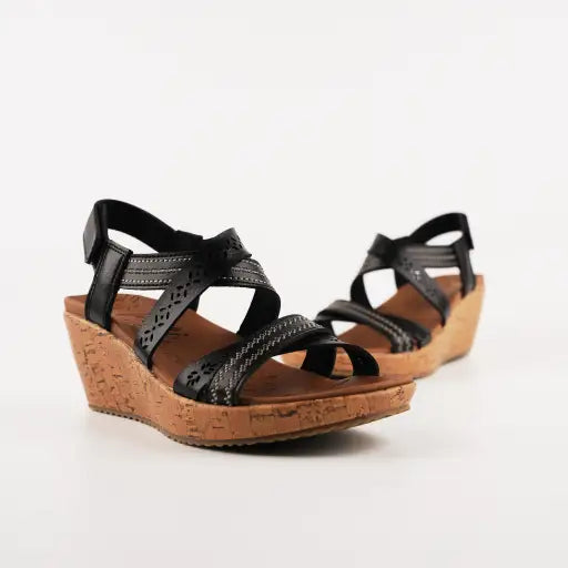 SKECHERS BEVERLEE DELICATE GLOW WEDGE