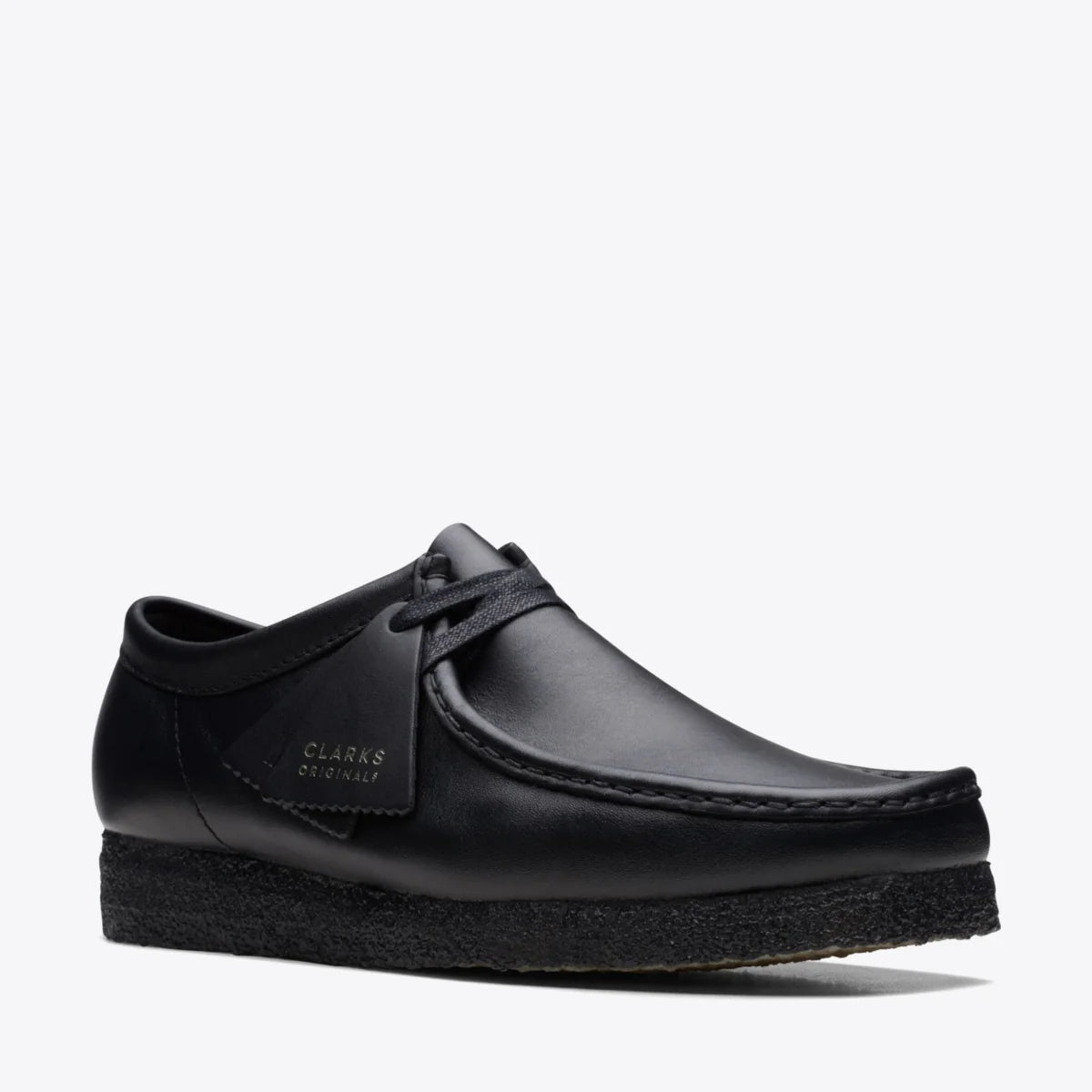 CLARKS WALLABEE BOOT - BLACK