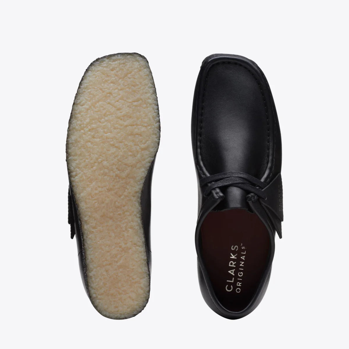 CLARKS WALLABEE BOOT - BLACK